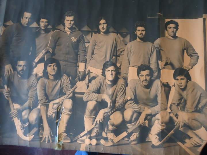 Hockey Club Genova 1973 G. Occhiuto, Rosario Cavallo, Ignazio Gucciardi, P. Sirigu, Renato Sirigu, G. Loi, Franco Arscone, M. Saba, Amedeo Martini, Franco Ferrero, Angelo Saba