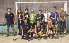 La prima squadra femminile dell'Hockey Club Genova